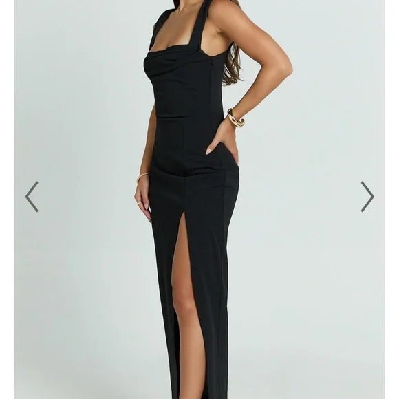 Showpo Donna Cowl Neck Maxi Dress - Picture 2 of 6